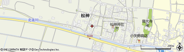 鳥取県東伯郡北栄町松神808周辺の地図