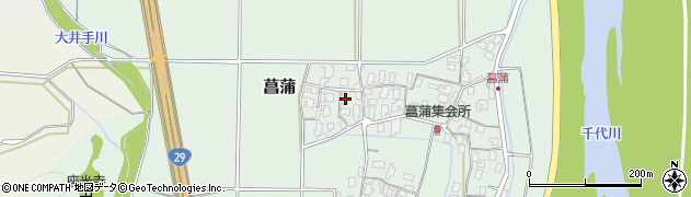 鳥取県鳥取市菖蒲472周辺の地図