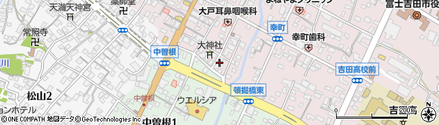 あけぼのクリーニング店周辺の地図