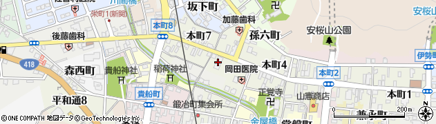 大垣共立銀行関口出張所周辺の地図