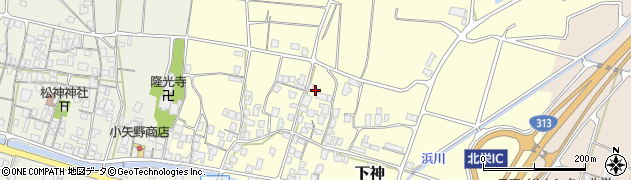 鳥取県東伯郡北栄町下神675周辺の地図