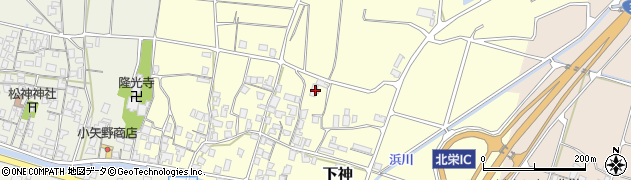 鳥取県東伯郡北栄町下神867周辺の地図