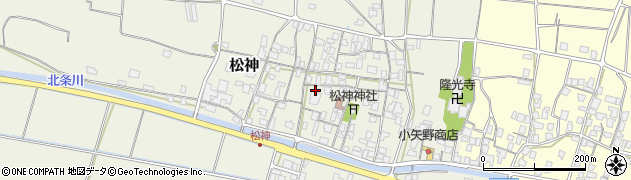 鳥取県東伯郡北栄町松神762周辺の地図