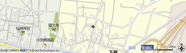鳥取県東伯郡北栄町下神657周辺の地図