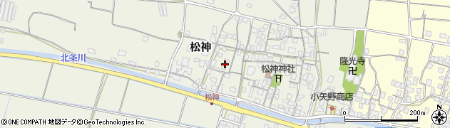 鳥取県東伯郡北栄町松神751周辺の地図
