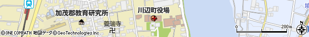 岐阜県加茂郡川辺町周辺の地図