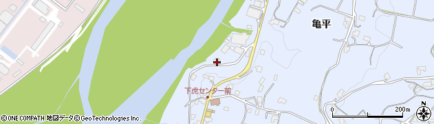 長野県飯田市下久堅下虎岩2344周辺の地図