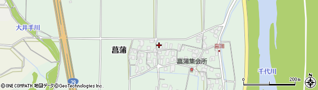鳥取県鳥取市菖蒲431周辺の地図