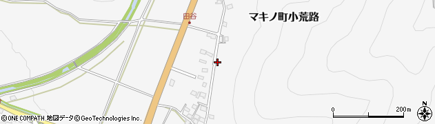 滋賀県高島市マキノ町小荒路377周辺の地図
