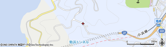 勢峠周辺の地図