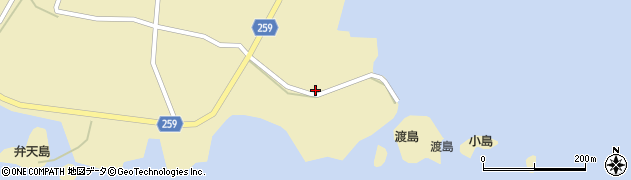 島根県松江市八束町波入870周辺の地図