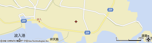 島根県松江市八束町波入744周辺の地図
