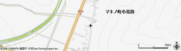 滋賀県高島市マキノ町小荒路1319周辺の地図