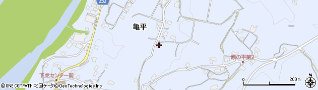 長野県飯田市下久堅下虎岩1701周辺の地図