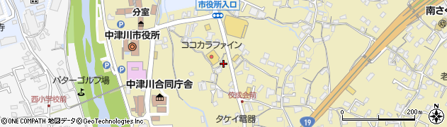 四川料理風華香園周辺の地図