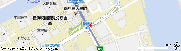 新興駅周辺の地図