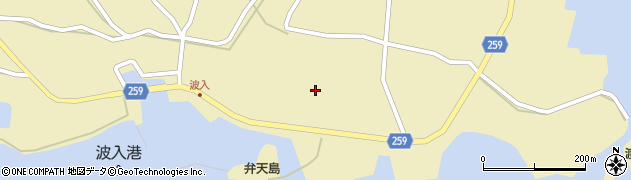島根県松江市八束町波入681周辺の地図