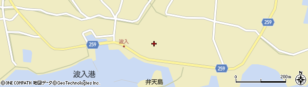 島根県松江市八束町波入669周辺の地図