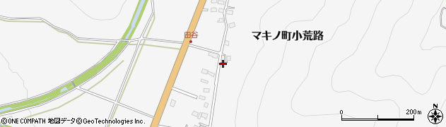 滋賀県高島市マキノ町小荒路393周辺の地図