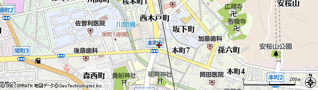 スクールＩＥ関中央校周辺の地図