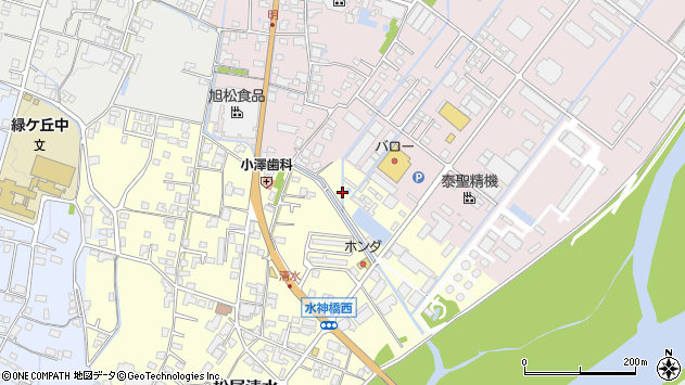 〒395-0824 長野県飯田市松尾清水の地図