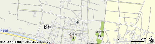 鳥取県東伯郡北栄町松神714周辺の地図