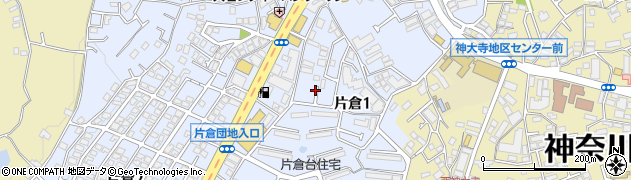 神奈川県横浜市神奈川区片倉1丁目22周辺の地図