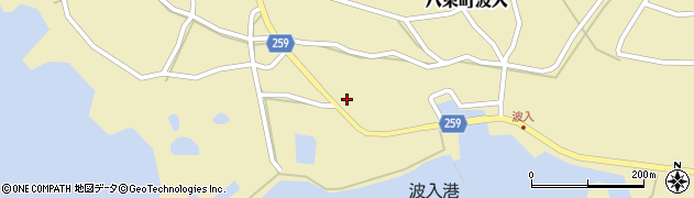 島根県松江市八束町波入344周辺の地図