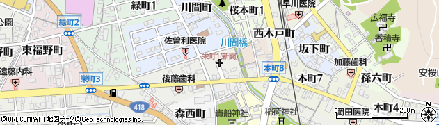 栄町1周辺の地図