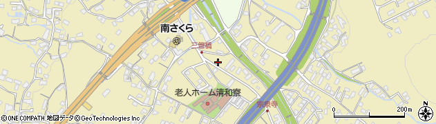 中津川実戸簡易郵便局周辺の地図