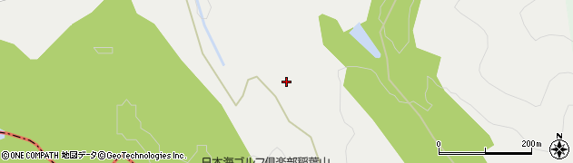 唐川のカキツバタ群落周辺の地図