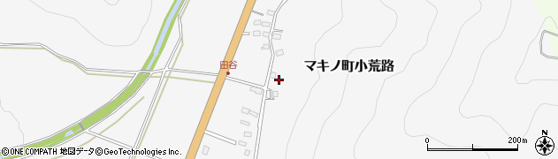 滋賀県高島市マキノ町小荒路345周辺の地図
