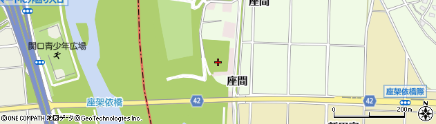 神奈川県座間市座間入谷周辺の地図