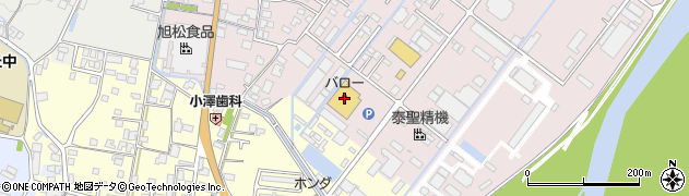 バロー松尾店周辺の地図