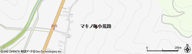 滋賀県高島市マキノ町小荒路周辺の地図