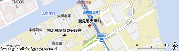 横浜容器工業株式会社　横浜工場周辺の地図
