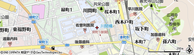 岐阜県関市川間町1周辺の地図