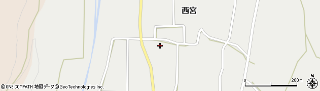 鳥取県東伯郡琴浦町西宮534周辺の地図