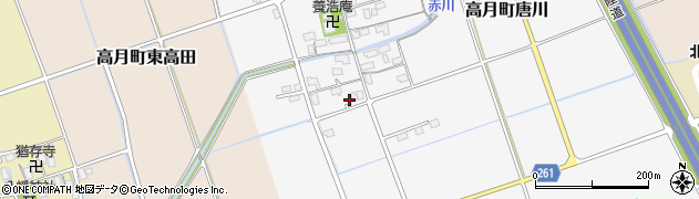 滋賀県長浜市高月町唐川477周辺の地図
