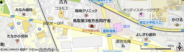 鳥取森林管理署周辺の地図