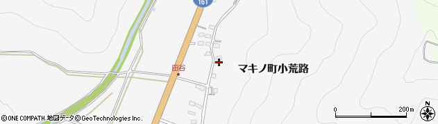 滋賀県高島市マキノ町小荒路351周辺の地図