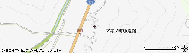 滋賀県高島市マキノ町小荒路391周辺の地図
