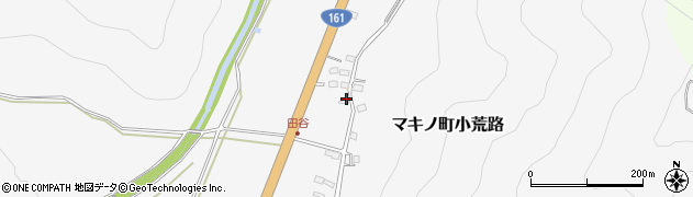 滋賀県高島市マキノ町小荒路329周辺の地図