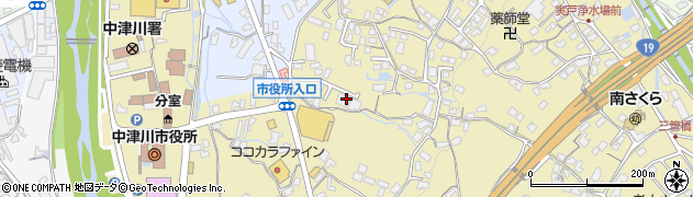 グループホームなかむらの郷周辺の地図