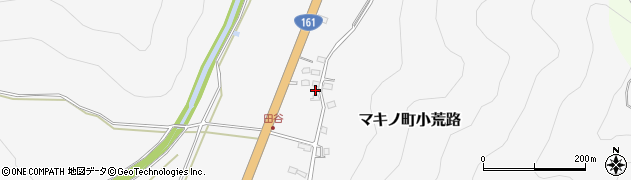 滋賀県高島市マキノ町小荒路325周辺の地図