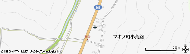 滋賀県高島市マキノ町小荒路321周辺の地図