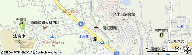 大塾比津教室周辺の地図