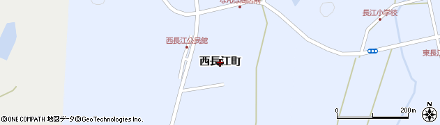島根県松江市西長江町周辺の地図