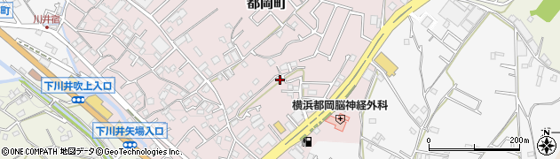 神奈川県横浜市旭区都岡町69周辺の地図