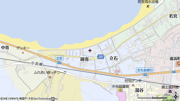 〒919-2226 福井県大飯郡高浜町立石の地図